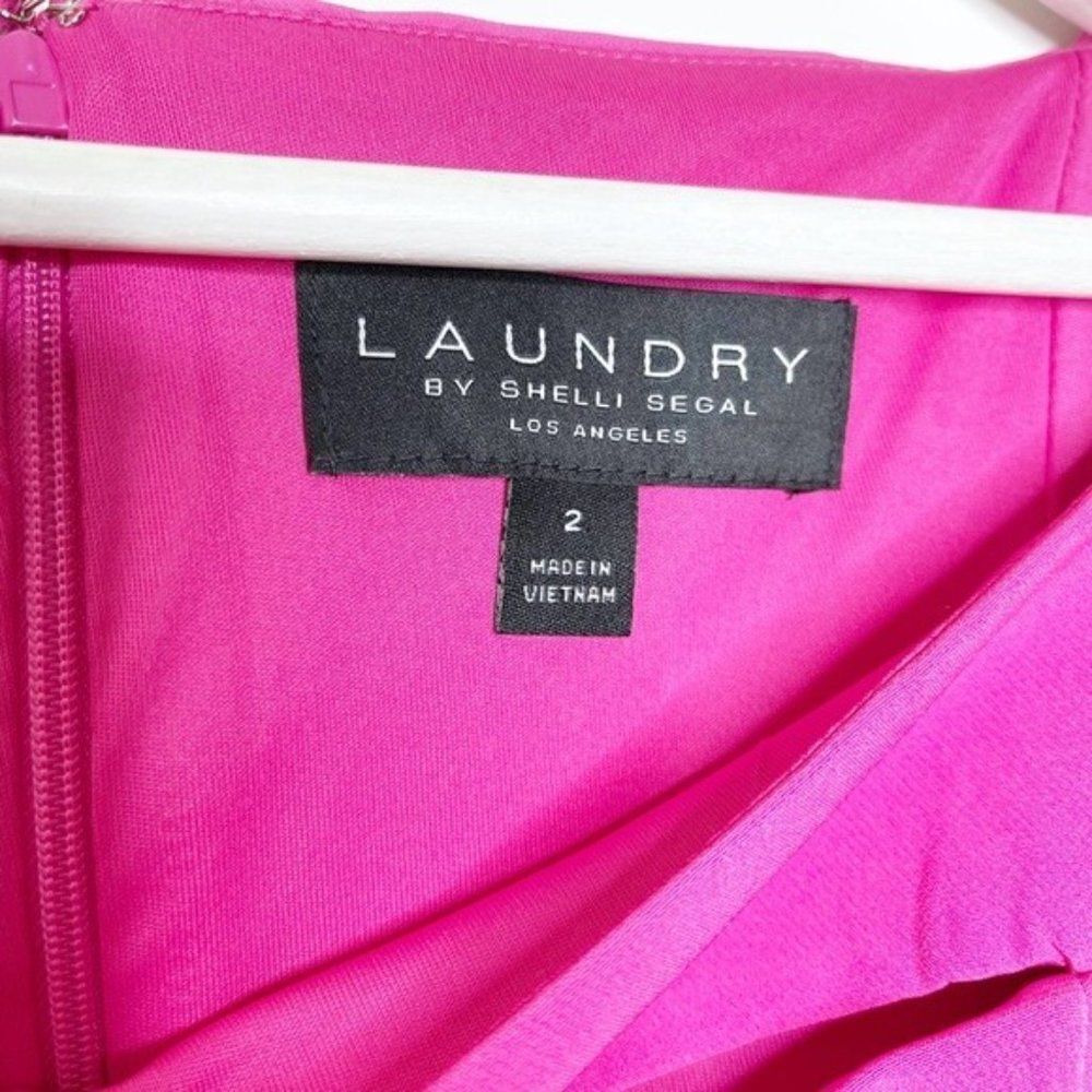 LAUNDRY BY SHELLI SEGAL Pink Mini Dress - Picture 4 of 11